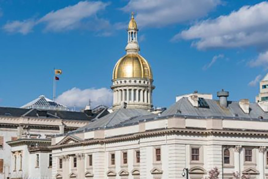 New Jersey Statehouse Exterior